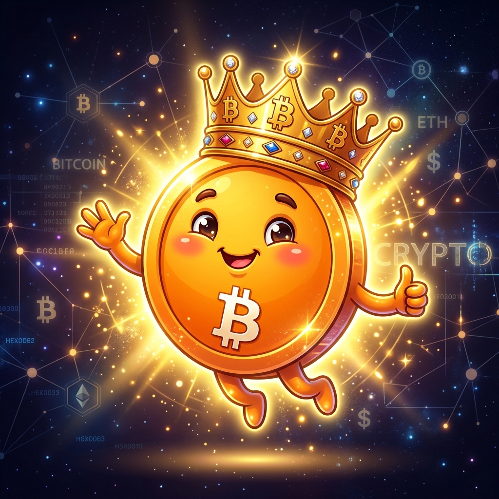 Bitcoin Mascot Raja BTC Token